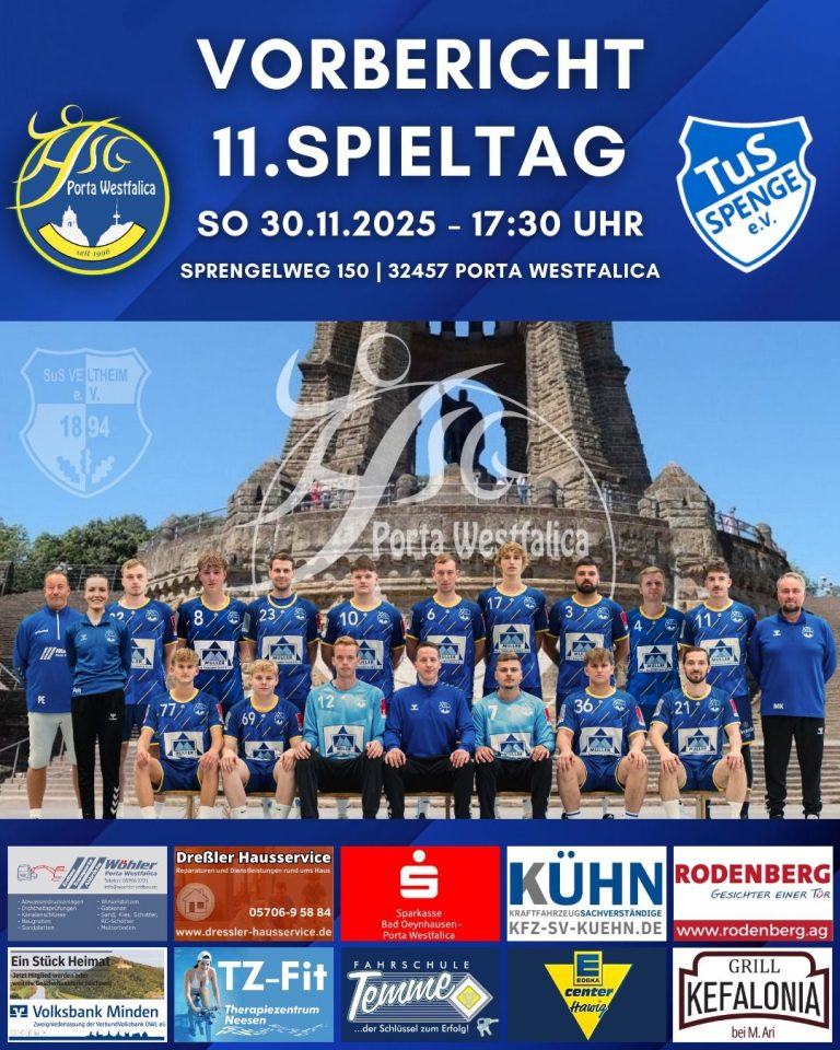 Vorbericht: HSG Porta – TuS Spenge 3