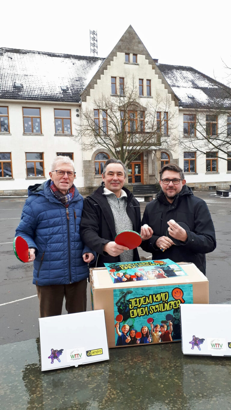 Tischtennis-Kooperation mit der Grundschule
