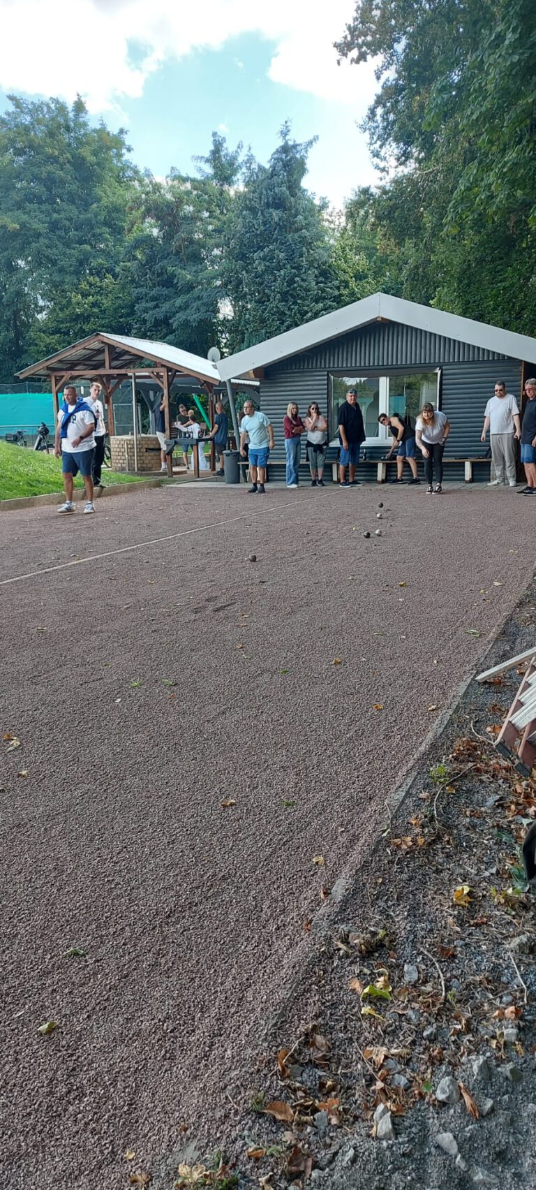 Frischer Wind auf unserem Bouleplatz