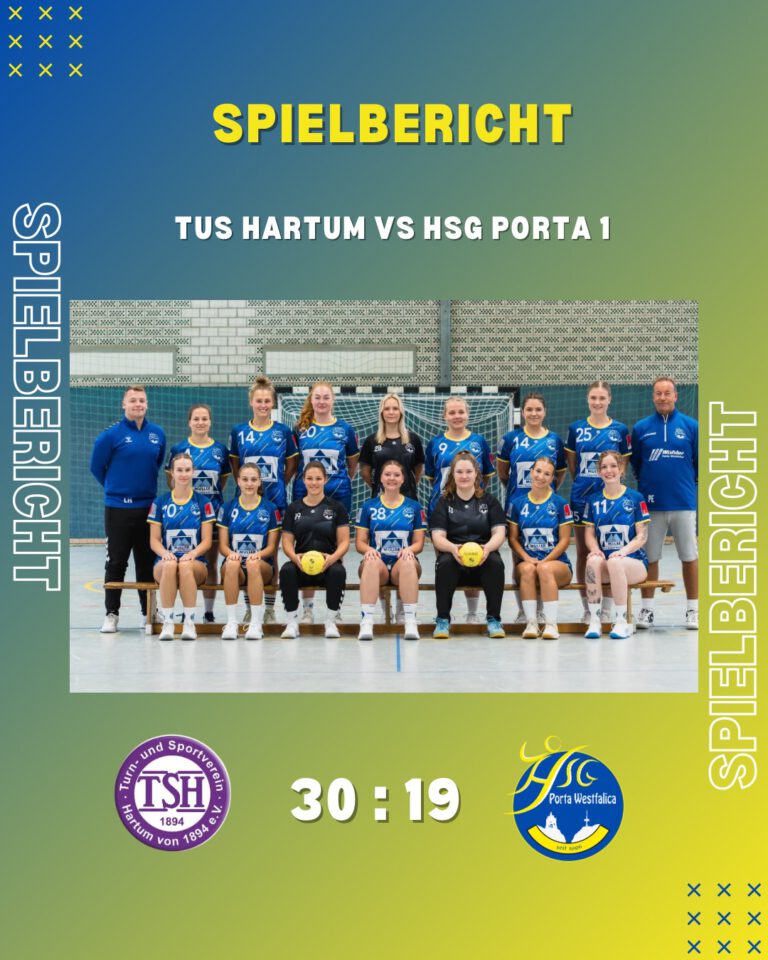 TuS Hartum – HSG Porta 30:19 (19:12)